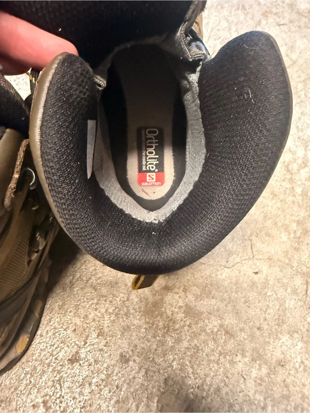 Salomon rugged hiking